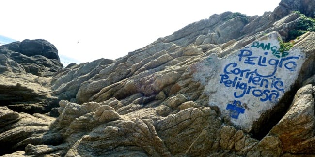 A deep day on Playa Zipolite, Mexico