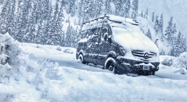 Snow at Mt Baker