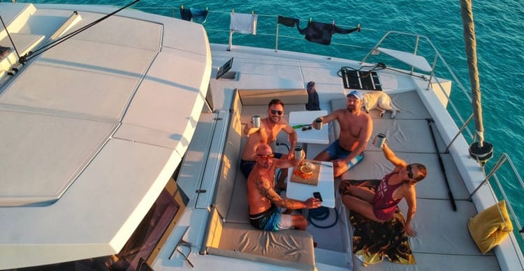 Friends onboard